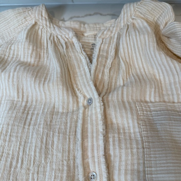 Aerie women's Daybreak coverup shirt size XL resortwear swim coverup beach NWT - Picture 10 of 15